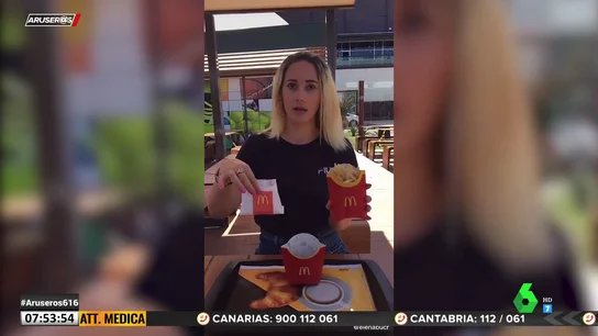El vídeo que demuestra que los recipientes para patatas de estos restaurantes tienen la misma capacidad El vídeo que demuestra que los recipientes para patatas de estos restaurantes tienen la misma capacidad