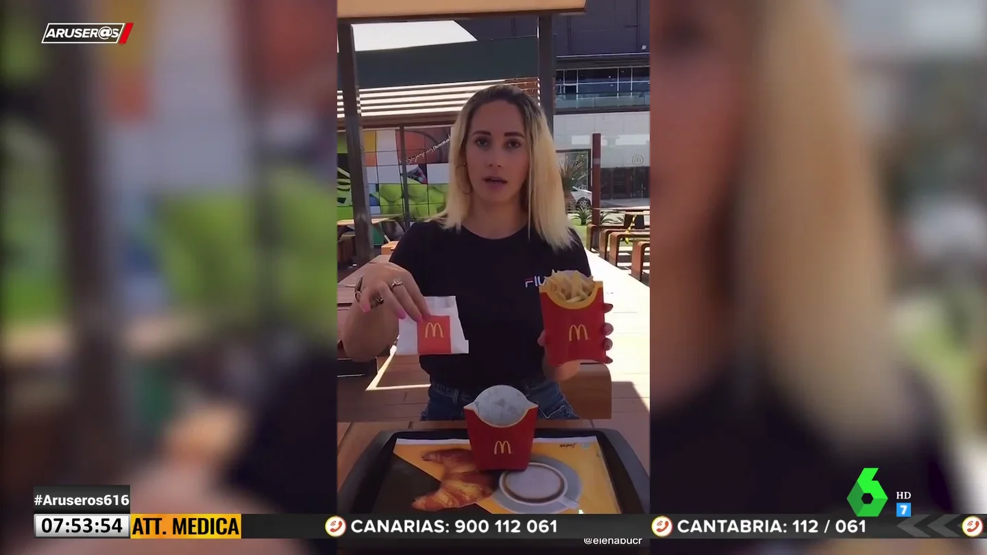 El vídeo que demuestra que los recipientes para patatas de estos restaurantes tienen la misma capacidad El vídeo que demuestra que los recipientes para patatas de estos restaurantes tienen la misma capacidad