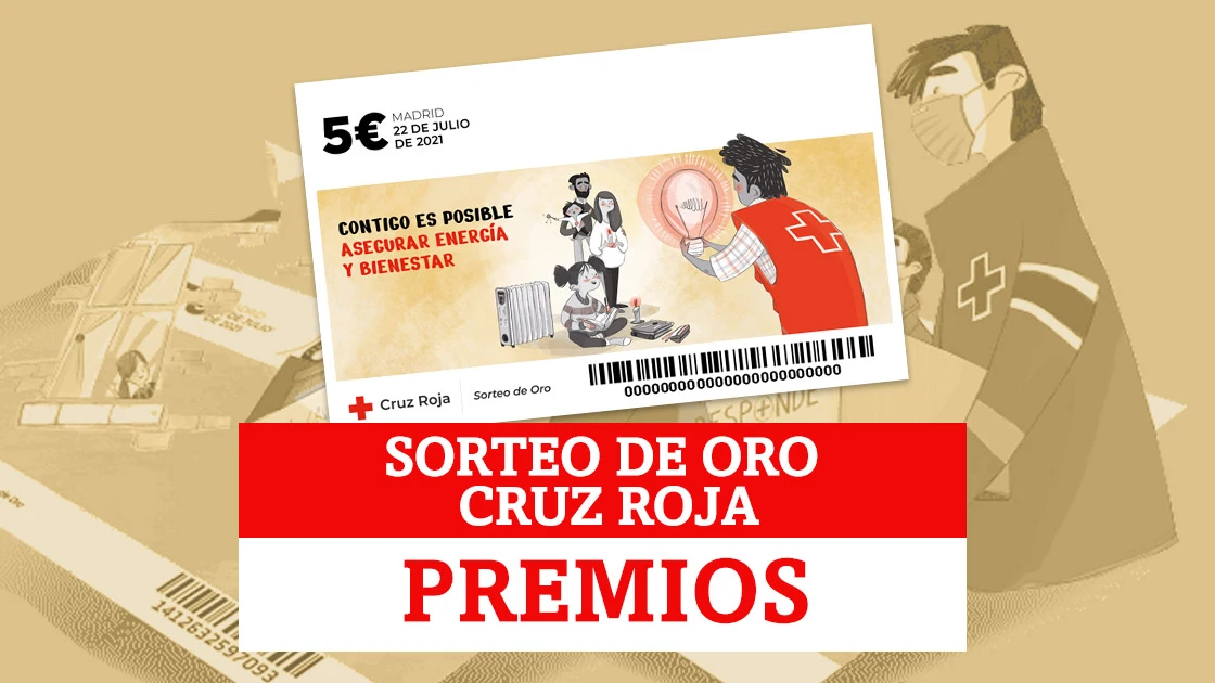 ¿Cuánto dinero se queda Hacienda del premio del Sorteo de Oro de Cruz Roja?