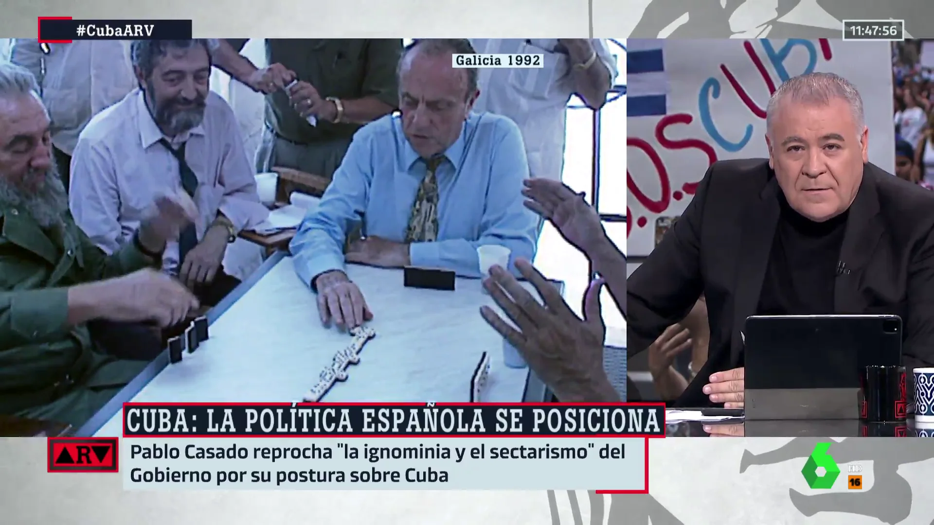 Cuando el PP no condenaba la dictadura cubana: de los paseos de Aznar con Castro por La Habana a los encuentros con Fraga