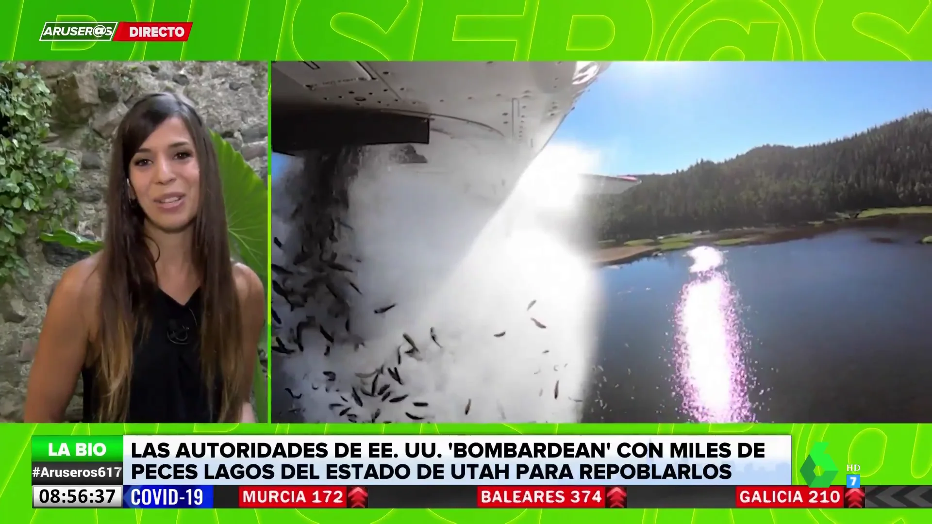 ¿Es seguro y útil repoblar los lagos desde el aire? La bióloga Evelyn Segura nos da las claves