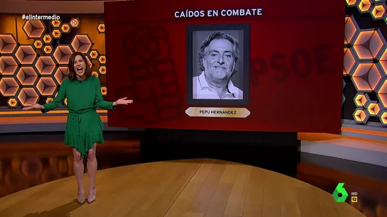 De Cristina Almeida a Pepu Hernández: los soldados del PSOE que "cayeron en combate" en Madrid Ángel Gabilondo, Cristina Almeida o Pepu Hernández: los soldados del PSOE que "cayeron en combate" en Madrid