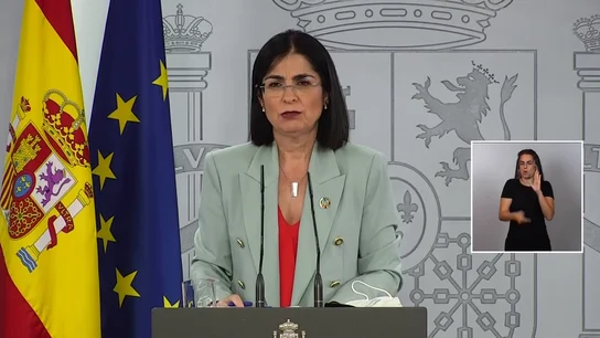La ministra de Sanidad, Carolina Darias La ministra de Sanidad, Carolina Darias