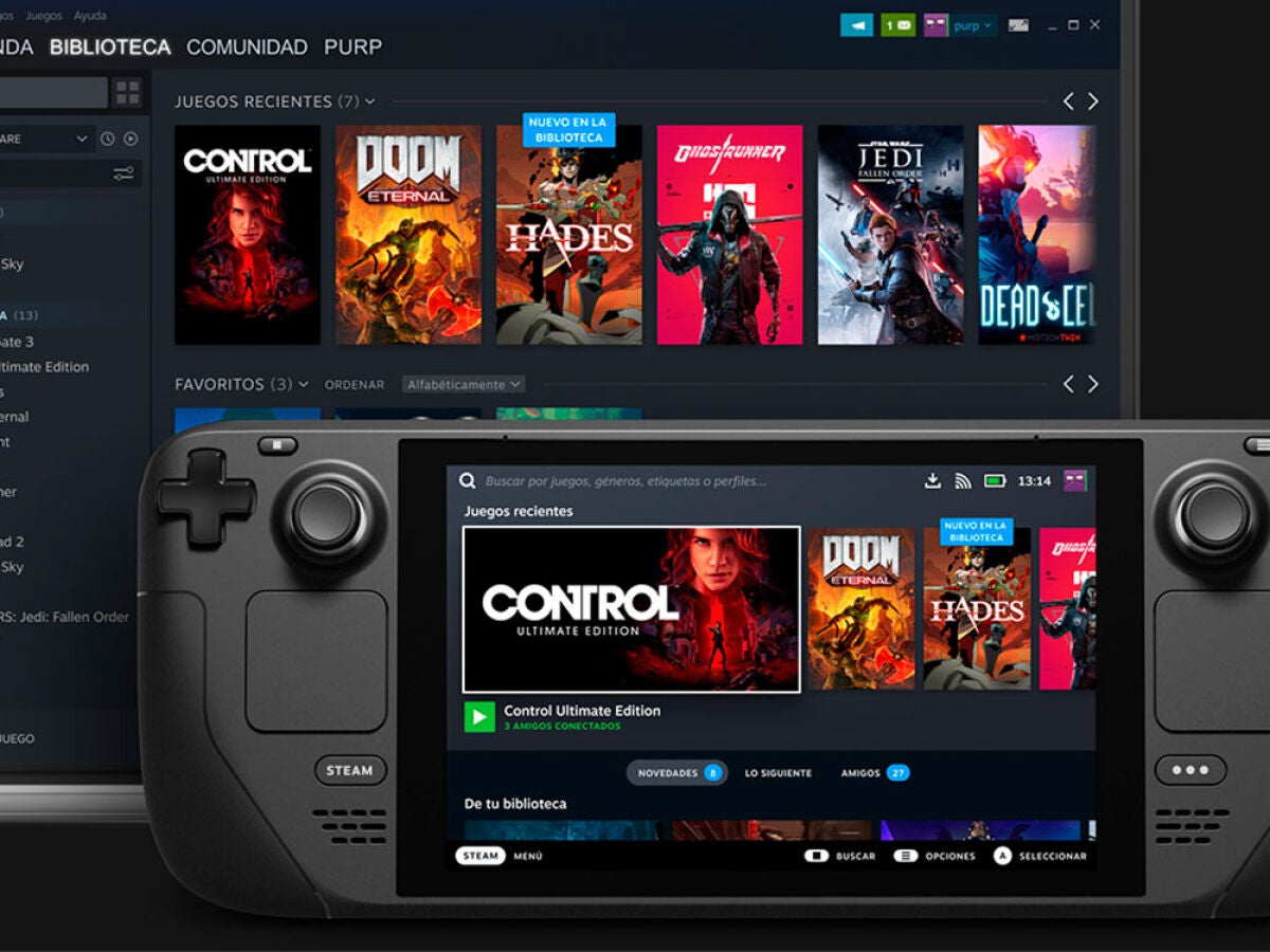 Steam Deck, así es la alternativa de Valve a Nintendo Switch con