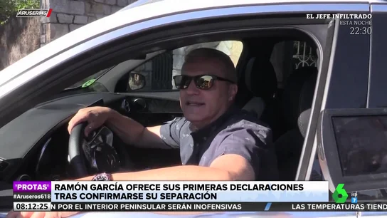 Ramón García se pronuncia sobre su divorcio de Patricia Cerezo: "Llegáis todos muy tarde" Ramón García se pronuncia sobre su divorcio de Patricia Cerezo: "Llegáis todos muy tarde"