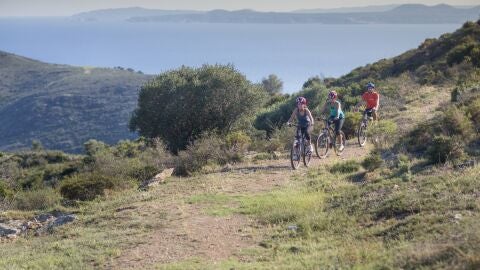 Rutas en bicicleta en Roses