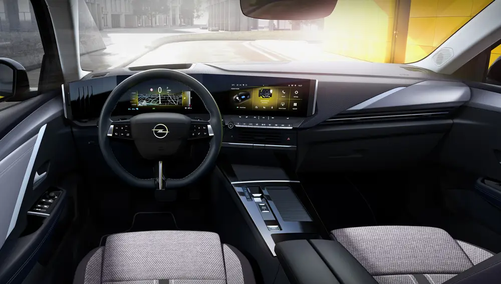 Interior del nuevo Opel Astra 