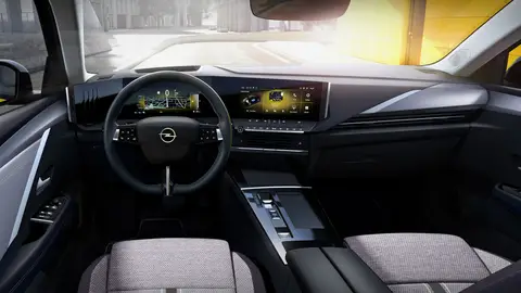 Interior del nuevo Opel Astra Interior del nuevo Opel Astra