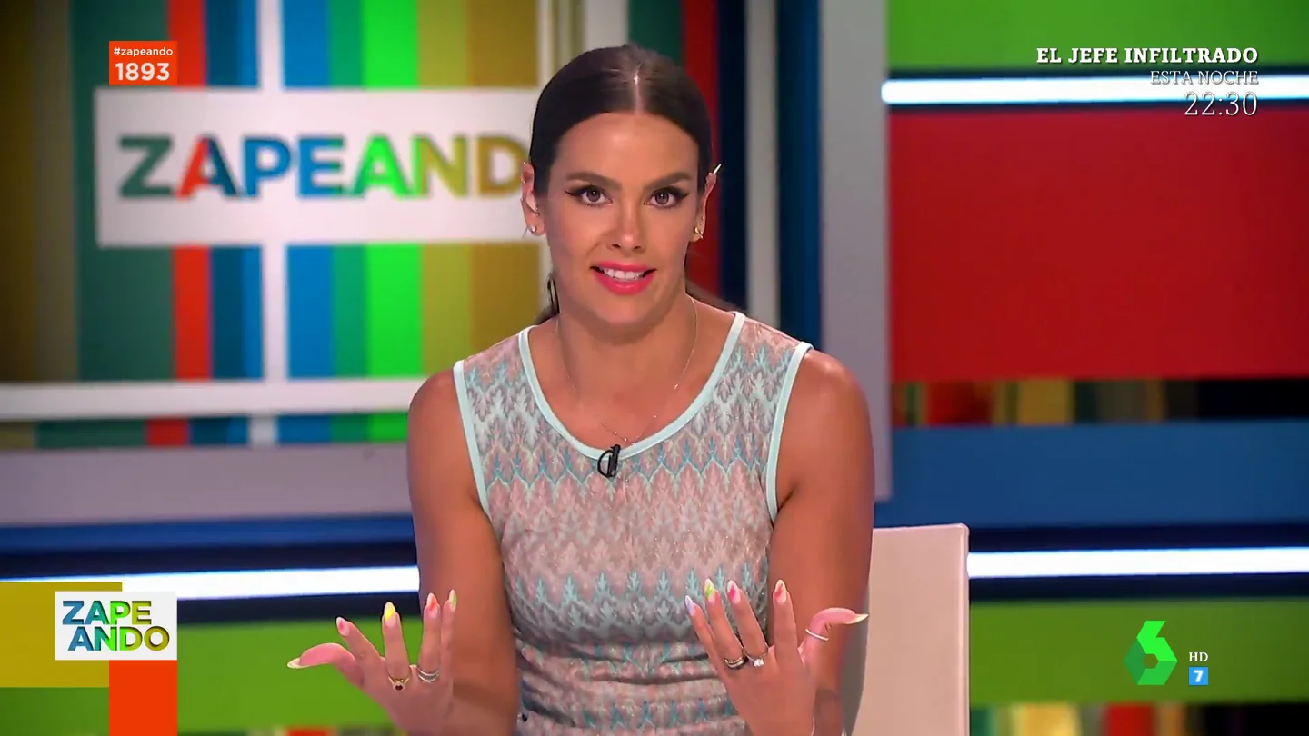 El enfado de Cristina Pedroche al bromear sobre un futbolista español: "Oye, con él ni una" El enfado de Cristina Pedroche al bromear sobre un futbolista español: "Oye, con él ni una"
