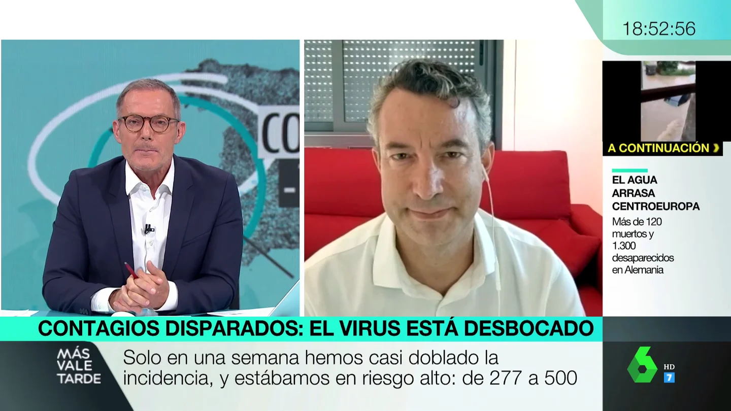 "España ha optado claramente por que los jóvenes se infecten de forma masiva" "España ha optado claramente por que los jóvenes se infecten de forma masiva"