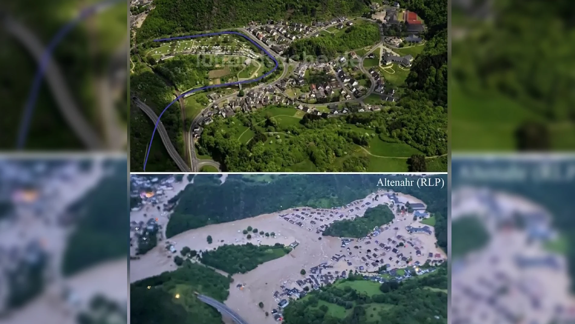 El antes y el después de Alemania tras las graves inundaciones