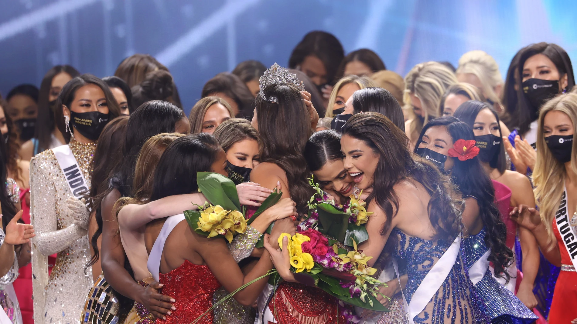 Imagen de la celebración del certamen Miss Universo en México