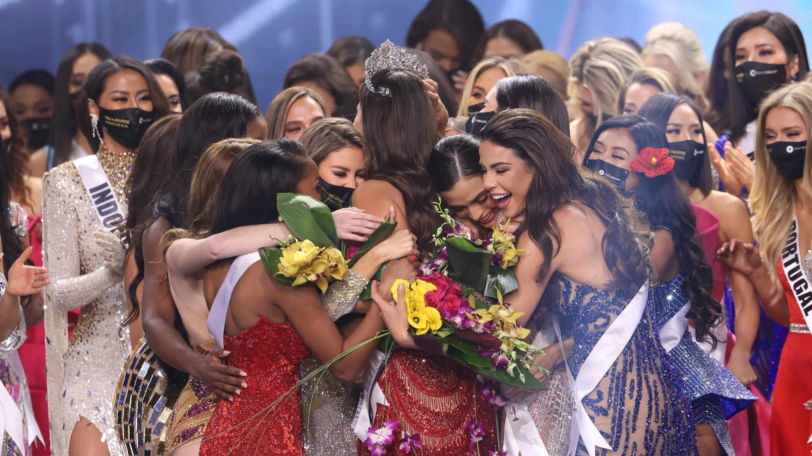 Imagen de la celebración del certamen Miss Universo en México