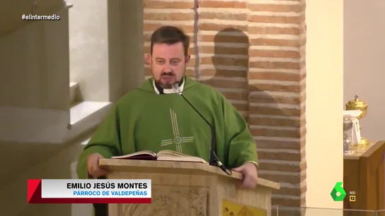 El cura de Valdepeñas critica que se ponga a la Ciencia en el lugar de dios: "El COVID se cura con lejía, agua y jabón" El cura de Valdepeñas critica que se ponga a la Ciencia en el lugar de dios: "El COVID se cura con lejía, agua y jabón"