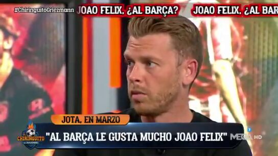 Informaci&oacute;n de Jota jordi: "Joao F&eacute;lix gusta mucho a Laporta"