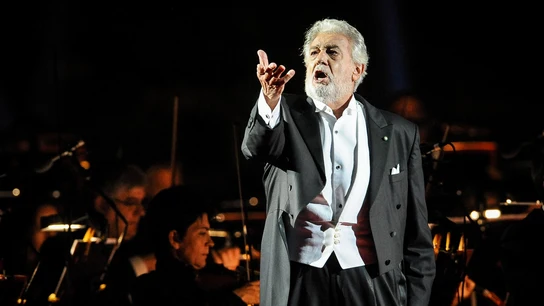 Plácido Domingo, durante una actuación Plácido Domingo, durante una actuación