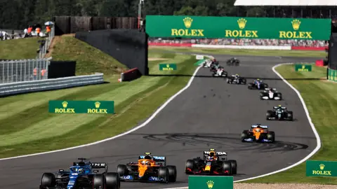 Alonso partía 11º y terminó séptimo Alonso partía 11º y terminó séptimo