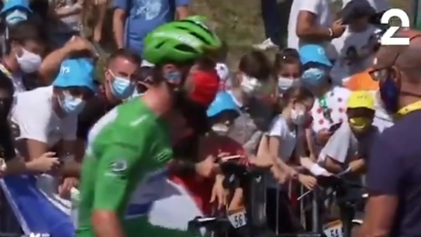 El enfado de Cavendish con su mecánico El enfado de Cavendish con su mecánico