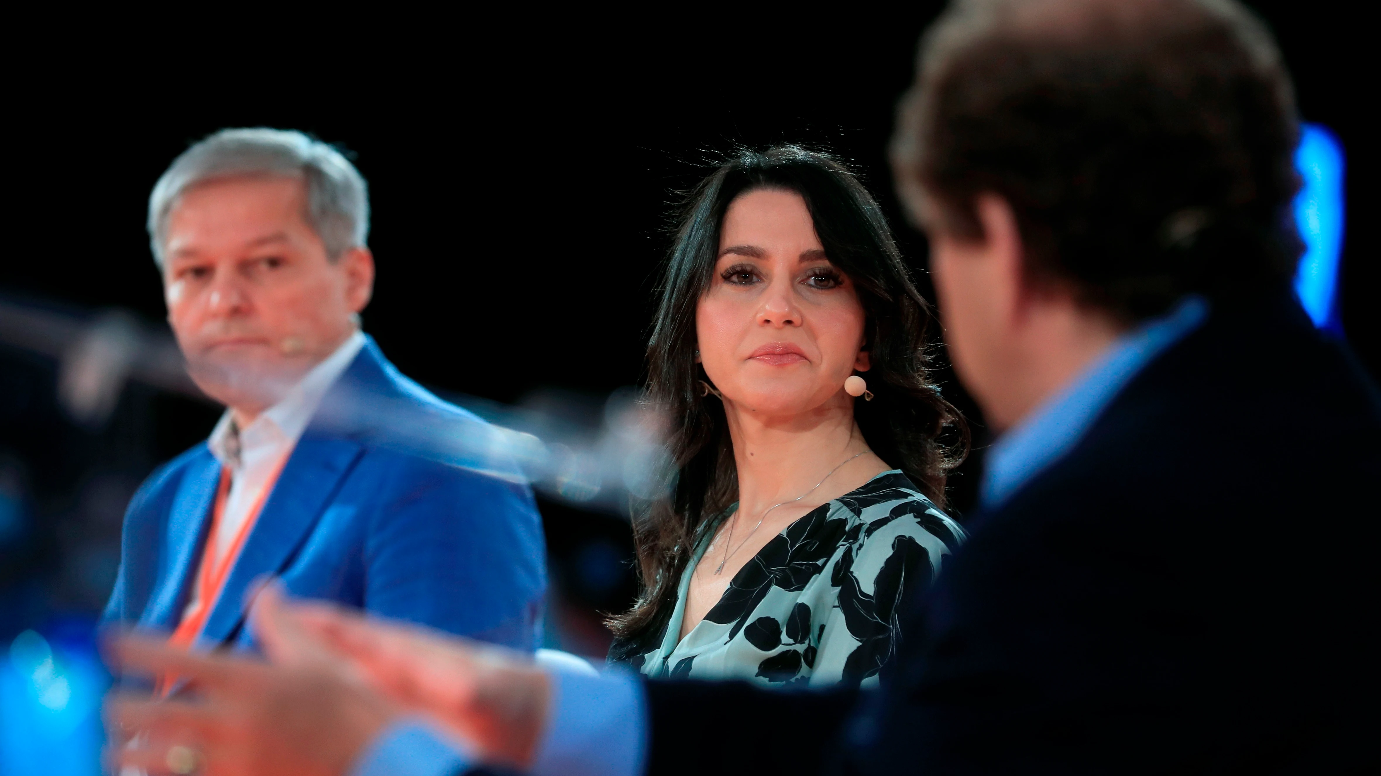 La líder de Ciudadanos, Inés Arrimadas, durante la Convención Nacional del partido