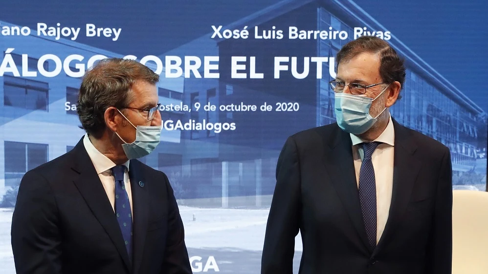 Rajoy y Feijóo