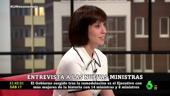 Diana Morant (ministra de Ciencia): "Queremos una transformación para retener nuestro talento y recupere a los que se fueron un día" Diana Morant (ministra de Ciencia): "Queremos una transformación para retener nuestro talento y recupere a los que se fueron un día"