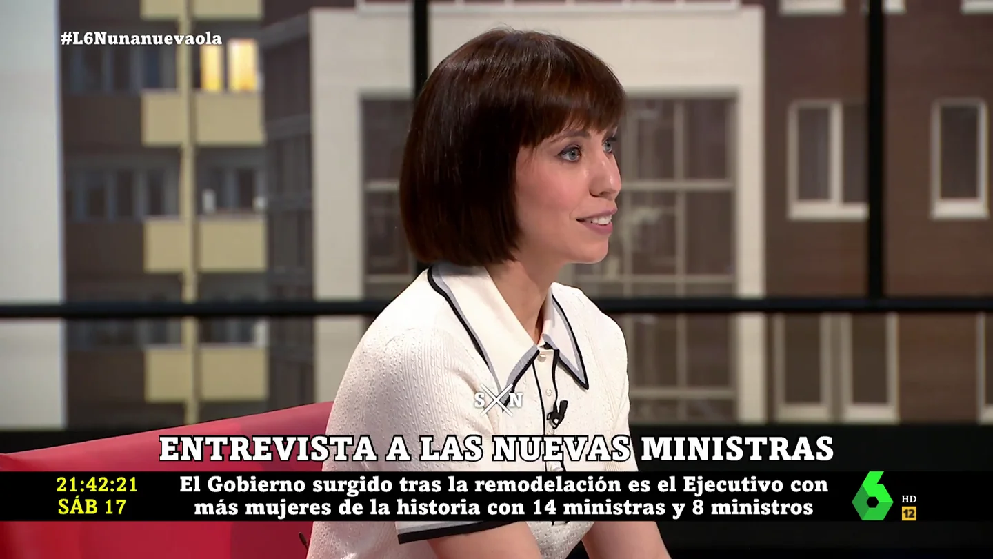 Diana Morant (ministra de Ciencia): "Queremos una transformación para retener nuestro talento y recupere a los que se fueron un día" Diana Morant (ministra de Ciencia): "Queremos una transformación para retener nuestro talento y recupere a los que se fueron un día"