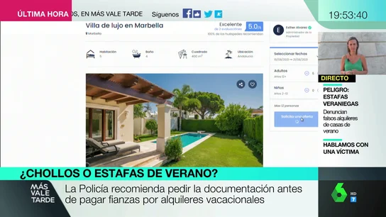 Estafa vacacional Estafa vacacional