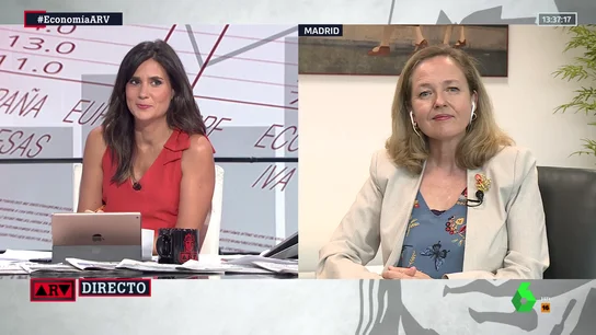 Nadia Calviño, en ARV Nadia Calviño, en ARV