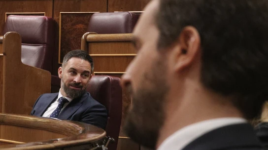 Abascal y Casado en el Congreso Abascal