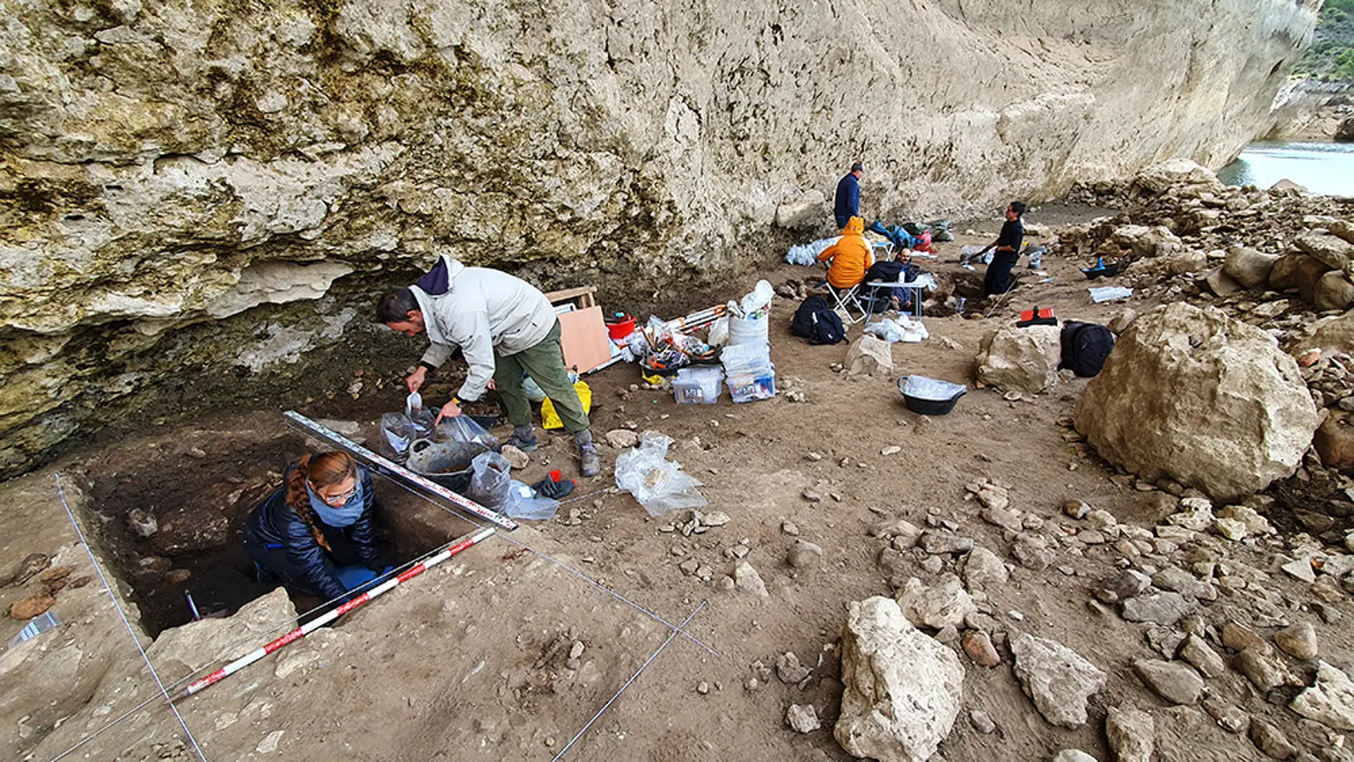 Los primeros Homo sapiens se asentaron en el interior de la Peninsula incluso en los momentos mas frios de la ultima glaciacion