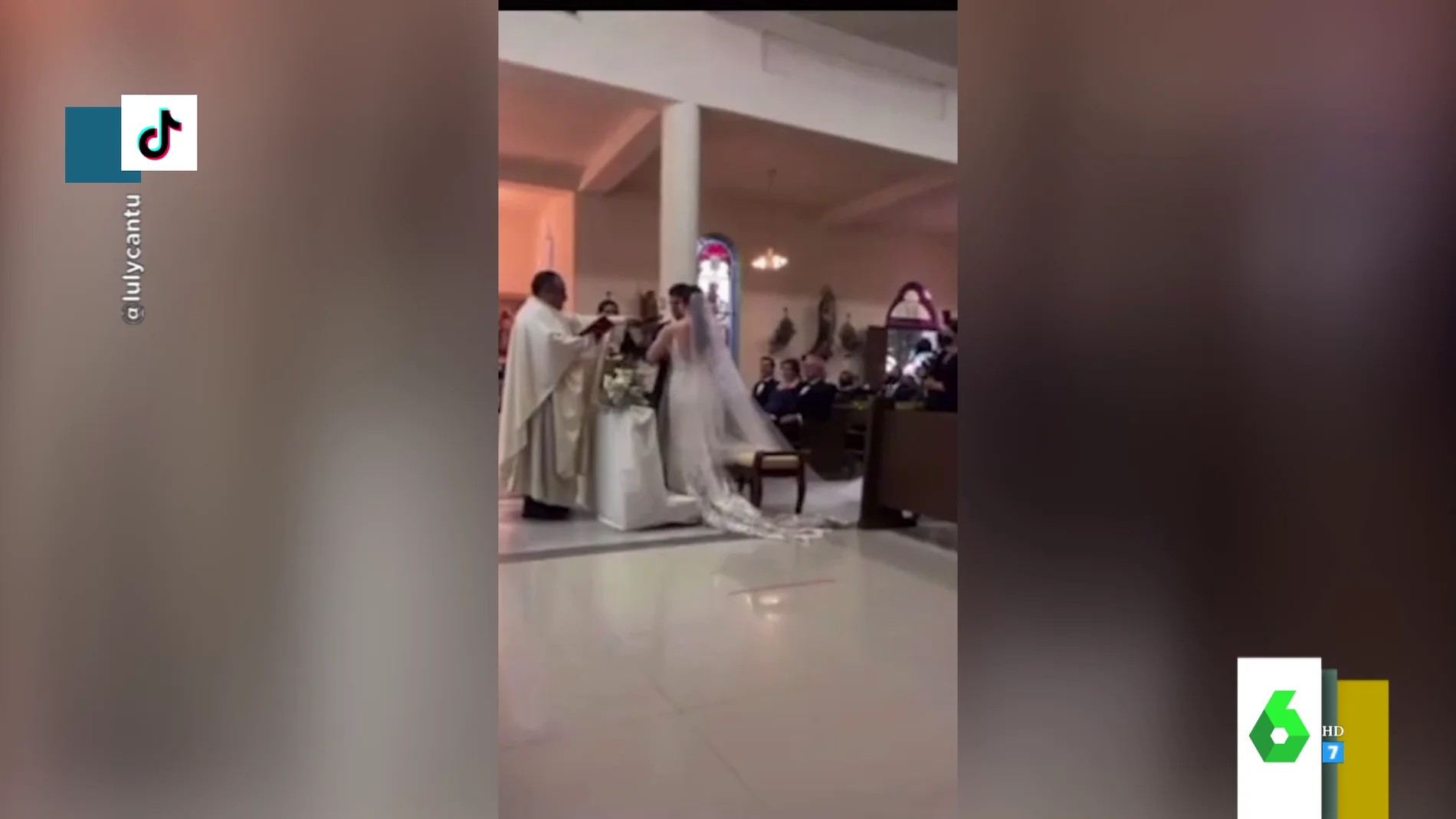 "Siempre te seré infiel": el surrealista lapsus de un novio ante el altar en plena boda