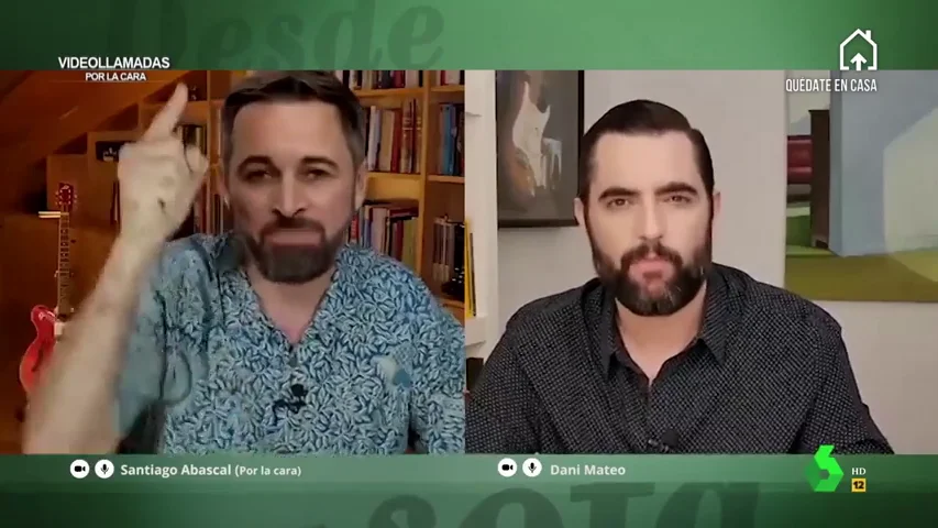 El Intermedio entrevista por la cara a Abascal: "Los españoles de toda la vida, los de pedigree, no trincamos"