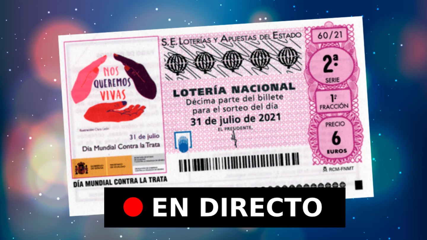 Comprobar sorteo del sábado 31 de julio, en directo Comprobar sorteo del sábado 31 de julio, en directo