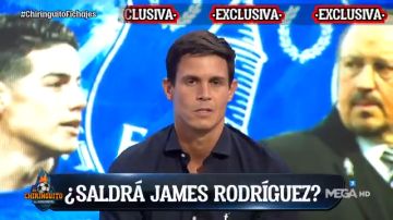 Edu Aguirre desvela en exclusiva en 'El Chiringuito' la dura charla entre James y Rafa Benítez: "No cuento contigo"