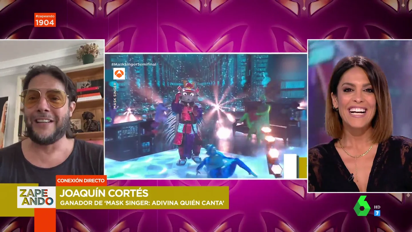 Joaquín Cortés desvela que ha recibido llamadas para grabar un disco tras ganar Mask SInger Joaquín Cortés desvela que ha recibido llamadas para grabar un disco tras ganar Mask SInger