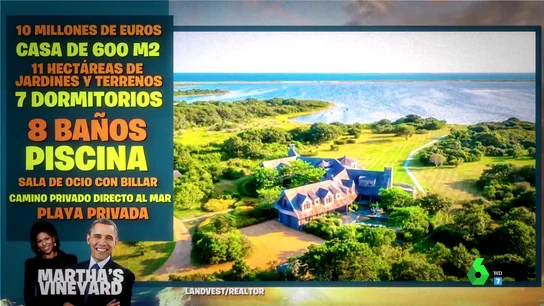 Así es la increíble mansión vacacional de los Obama en el pueblo de 'Tiburón' Así es la increíble mansión vacacional de los Obama en el pueblo de 'Tiburón'