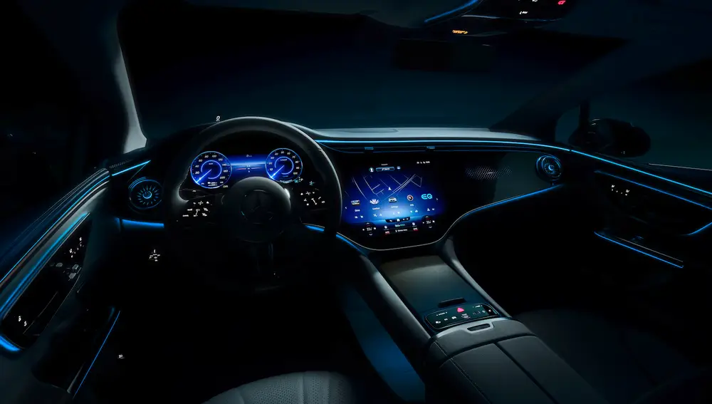 Mercedes-Benz EQE teaser