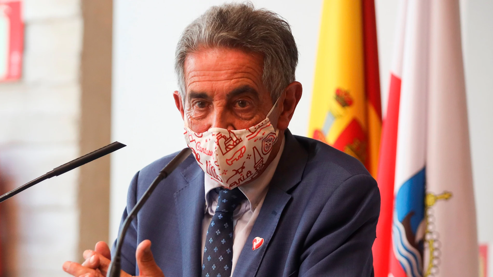 Miguel Ángel Revilla, presidente de Cantabria