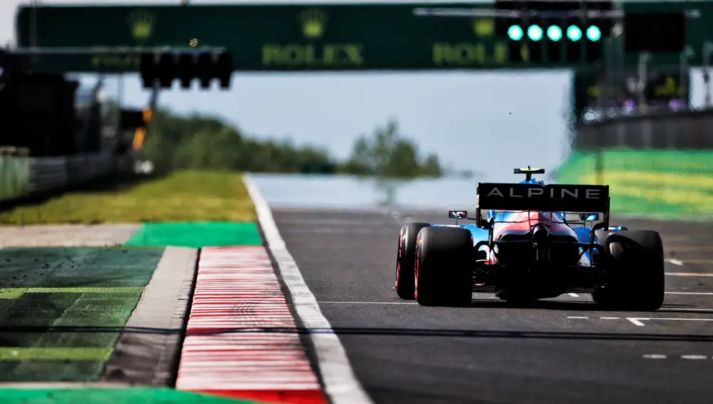 Buen inicio de Alpine en Hungaroring