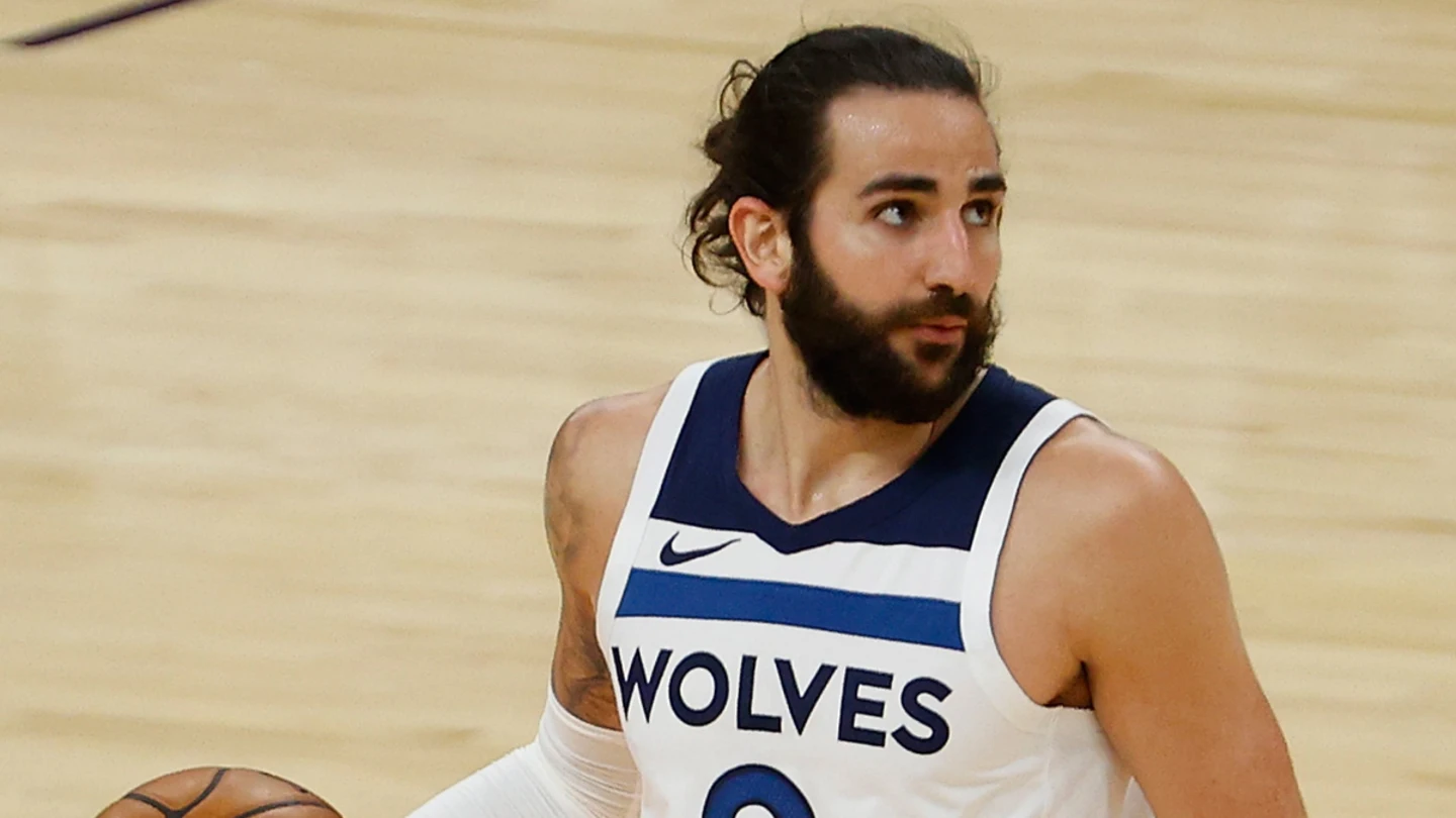 Ricky Rubio, con los Wolves Ricky Rubio, con los Wolves