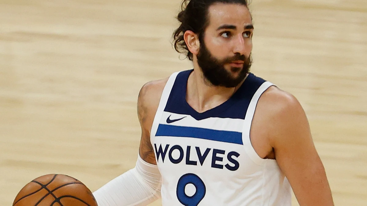 Ricky Rubio, con los Wolves