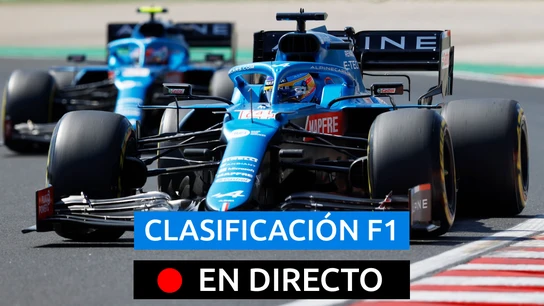 Fernando Alonso, piloto de Alpine, en el GP de Hungría Fernando Alonso, piloto de Alpine, en el GP de Hungría