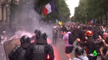 Protestas en Francia