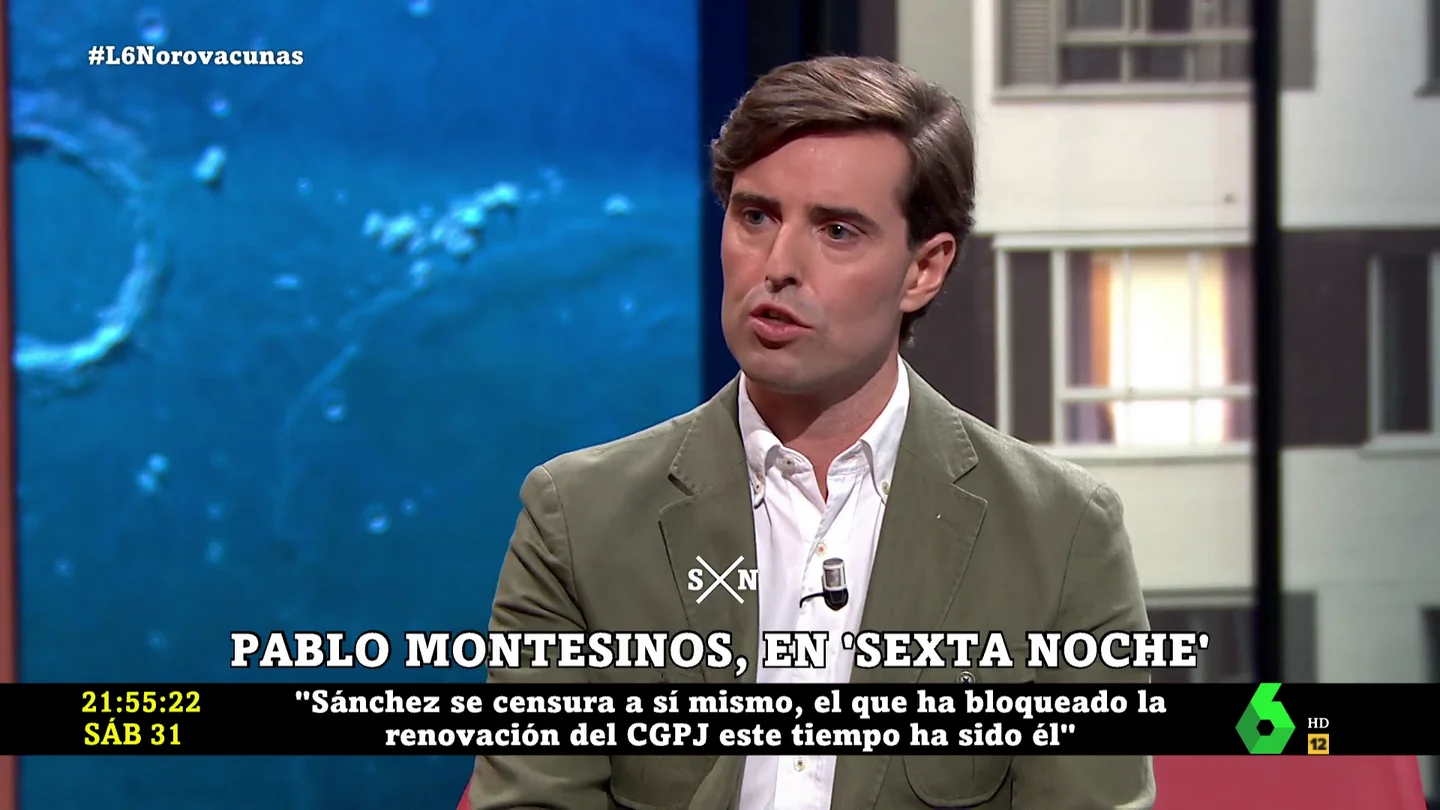 Pablo Montesinos en laSexta Noche Pablo Montesinos en laSexta Noche