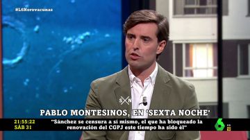 Pablo Montesinos en laSexta Noche