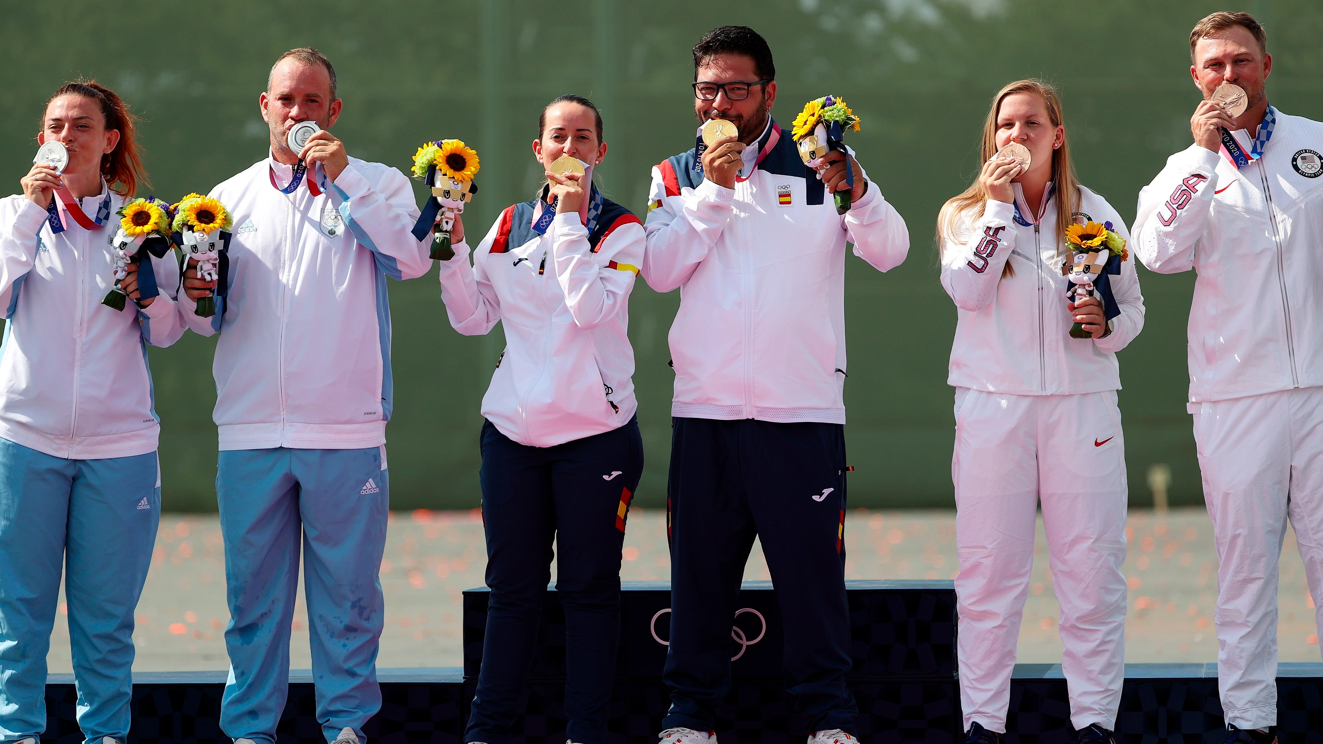 Fátima Gálvez y Alberto Fernández logran la primera medalla de oro para España en los Juegos Olímpicos de Tokio