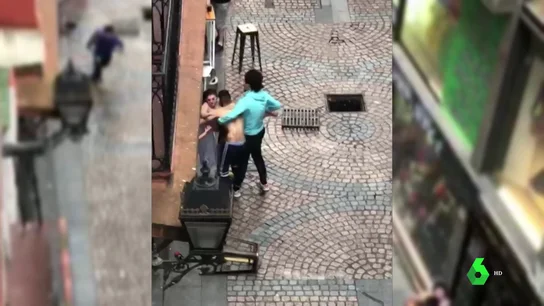 PELEA CALLEJERA BILBAO PELEA CALLEJERA BILBAO