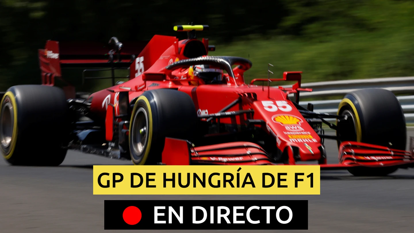 Carlos Sainz, en el GP de Hungría Carlos Sainz, en el GP de Hungría