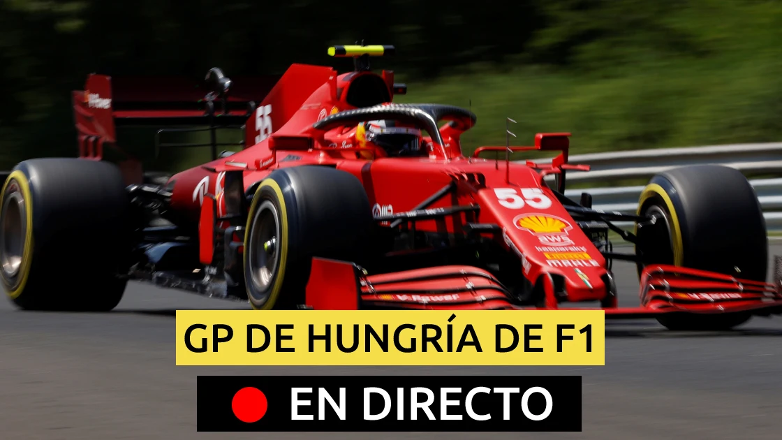 Carlos Sainz, en el GP de Hungría