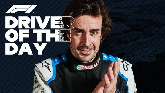 Fernando Alonso, piloto del día en Hungría Fernando Alonso, piloto del día en Hungría